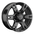 LS 8x17/6x139,7 ET38 D100,1 182 BK (конус, Колпак+лого)