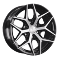 LS 8x17/6x139,7 ET38 D67,1 1303 BKF (конус, Колпак+лого)
