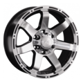 LS 8x18/6x139,7 ET20 D106,1 1289 BKF (конус, Колпак+лого)