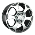 LS 8x18/6x139,7 ET36 D100,1 310 BKF (конус, Колпак+лого)