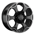 LS 8x18/6x139,7 ET36 D100,1 310 BKL (конус, Колпак+лого)