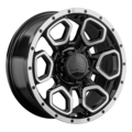 LS 9x18/5x150 ET30 D110,1 1345 BKF (конус, Колпак+лого)