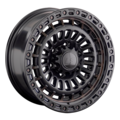 LS 9x18/5x150 ET30 D110,1 1348 BKS+BR (конус, Колпак+лого)