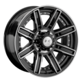 LS 9x18/6x139,7 ET20 D106,1 1353 BKF (конус, Колпак+лого)