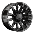 LS 9x20/5x150 ET25 D110,5 1294 BK (конус, Колпак+лого)