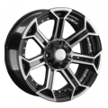 LS 9x20/6x139,7 ET20 D106,1 1293 BKF (конус, Колпак+лого)