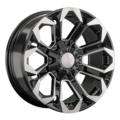 LS 9x20/6x139,7 ET20 D106,1 1366 BKF (конус, Колпак+лого)