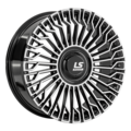 LS FlowForming 8,5x20/6x139,7 ET36 D100,1 RC99 BKF (конус, Колпак+лого)