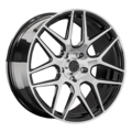 LS Forged 9,5x20/5x130 ET35 D84,1 LS FG43 BKF (конус, C570)