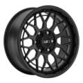 LS Forged 9x17/6x139,7 ET20 D106,1 LS FG52 MB (конус, Колпак+лого)
