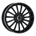 MAK 8x19/5x112 ET48 D66,6 Komet Gloss Black Mirror Ring