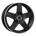 MAK 9x21/5x112 ET45 D66,6 Lewis Gloss Black Mirror Ring