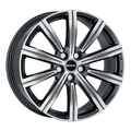 MAK 9x22/5x112 ET48 D66,6 Birmingham Gunmetal Mirror Face