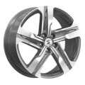 Premium Series 7,5x19/5x114,3 ET50 D67,1 КР004 (Sportage) Diamond Gloss Graphite