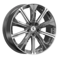 Premium Series 7x19/5x108 ET45 D60,1 КР013 (Tiggo 8 Pro) Diamond Gloss Graphite