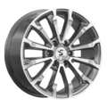 Premium Series 8,5x20/6x139,7 ET33 D67,1 КР006 (Pajero Sport) Diamond Gloss Graphite