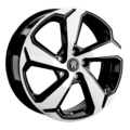 Replay 7,5x19/5x108 ET39 D60,1 JT10 BKF (конус, C570)