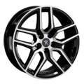 Replay 8x18/5x114,3 ET30 D60,1 LX134 BKF (конус, C570)