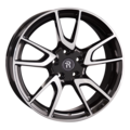 Replay 8x18/5x114,3 ET30 D60,1 LX187 BKF (конус, C570)