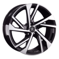 Replay 8x18/5x114,3 ET30 D60,1 LX192 BKF (конус, C570)